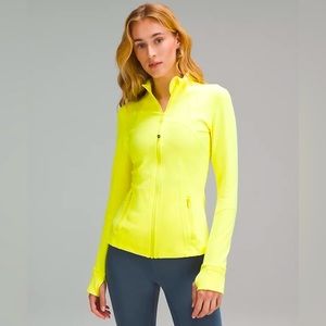 NWT Lululemon Define Peloton Limited Edition Neon Jacket Luon